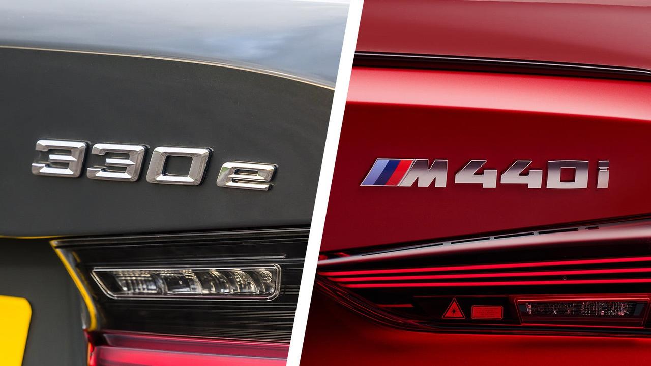 BMW 3 Series vs 4 Series – badge detail