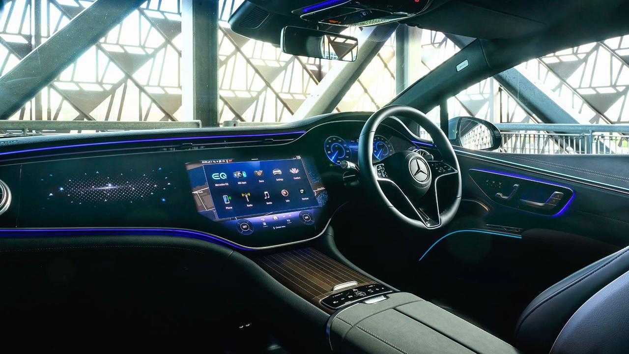 Mercedes EQS interior