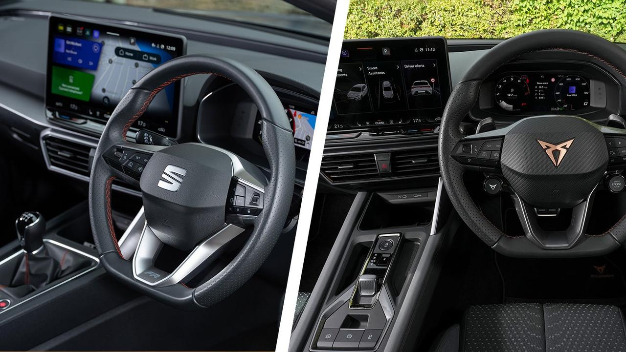 SEAT Leon vs Cupra Leon interior