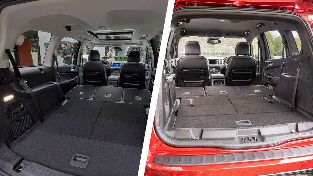Ford Galaxy vs S-Max boot