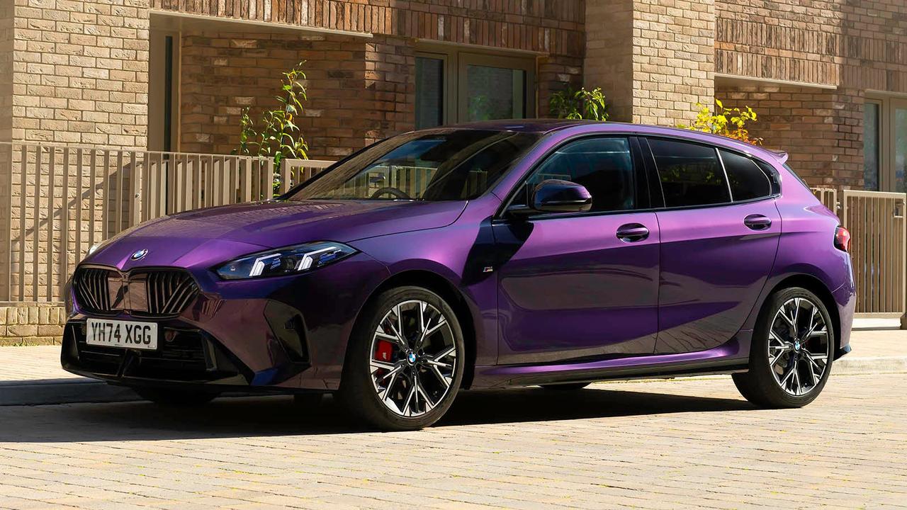BMW 1 Series fourth generation, purple