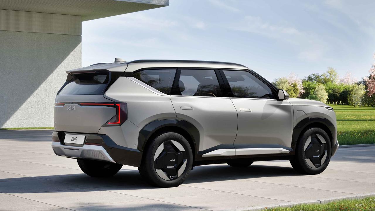 Kia EV5 rear/side view
