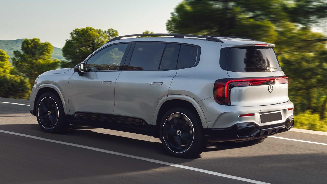 New Mercedes GLB reveal, rear view