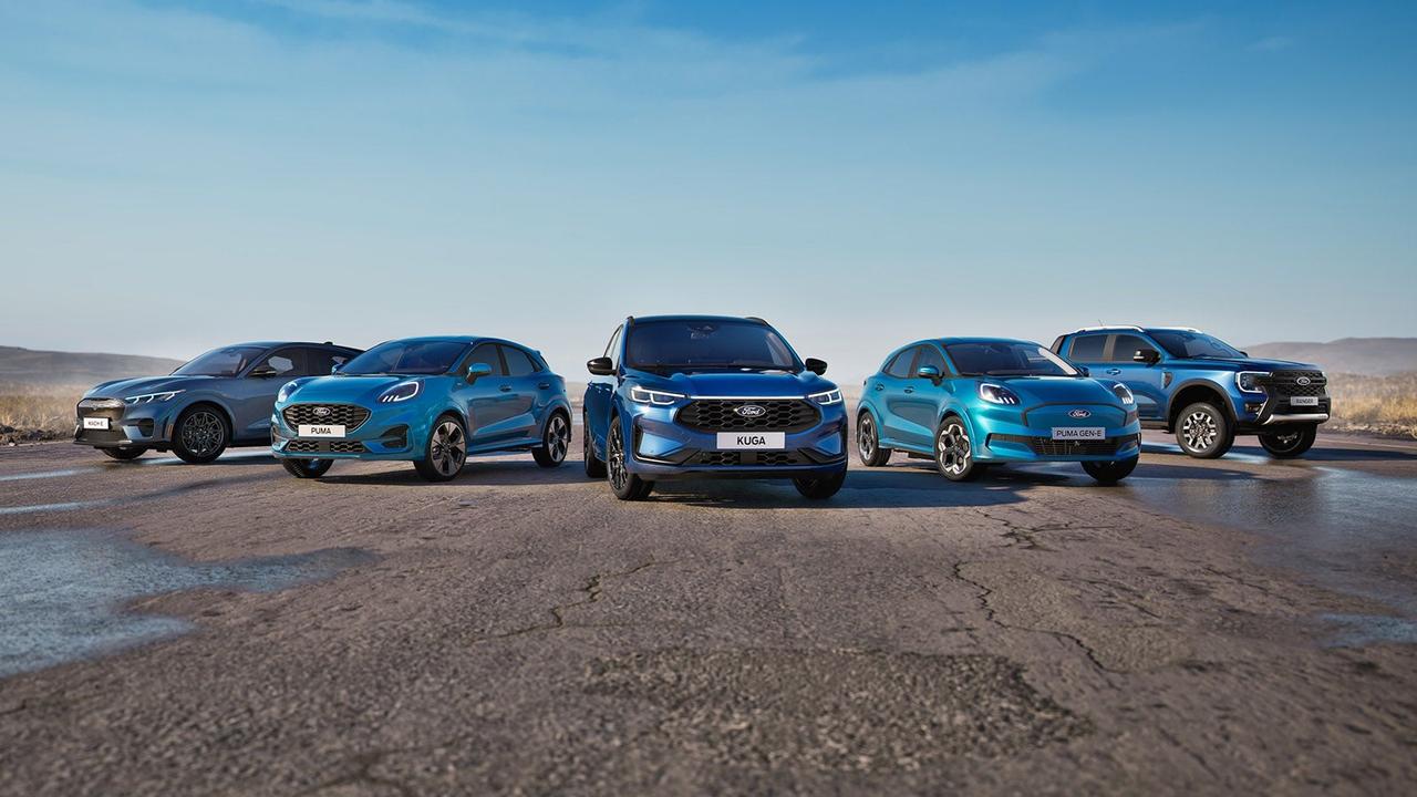 Ford BlueCruise lineup – Ford Mustang Mach-E, Puma, Kuga, Puma Gen-E and Ranger