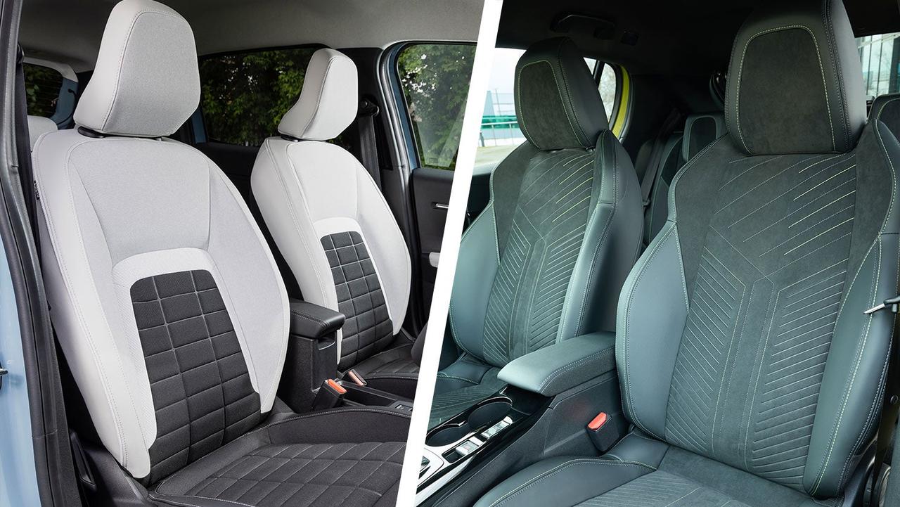 Citroen vs Peugeot seats