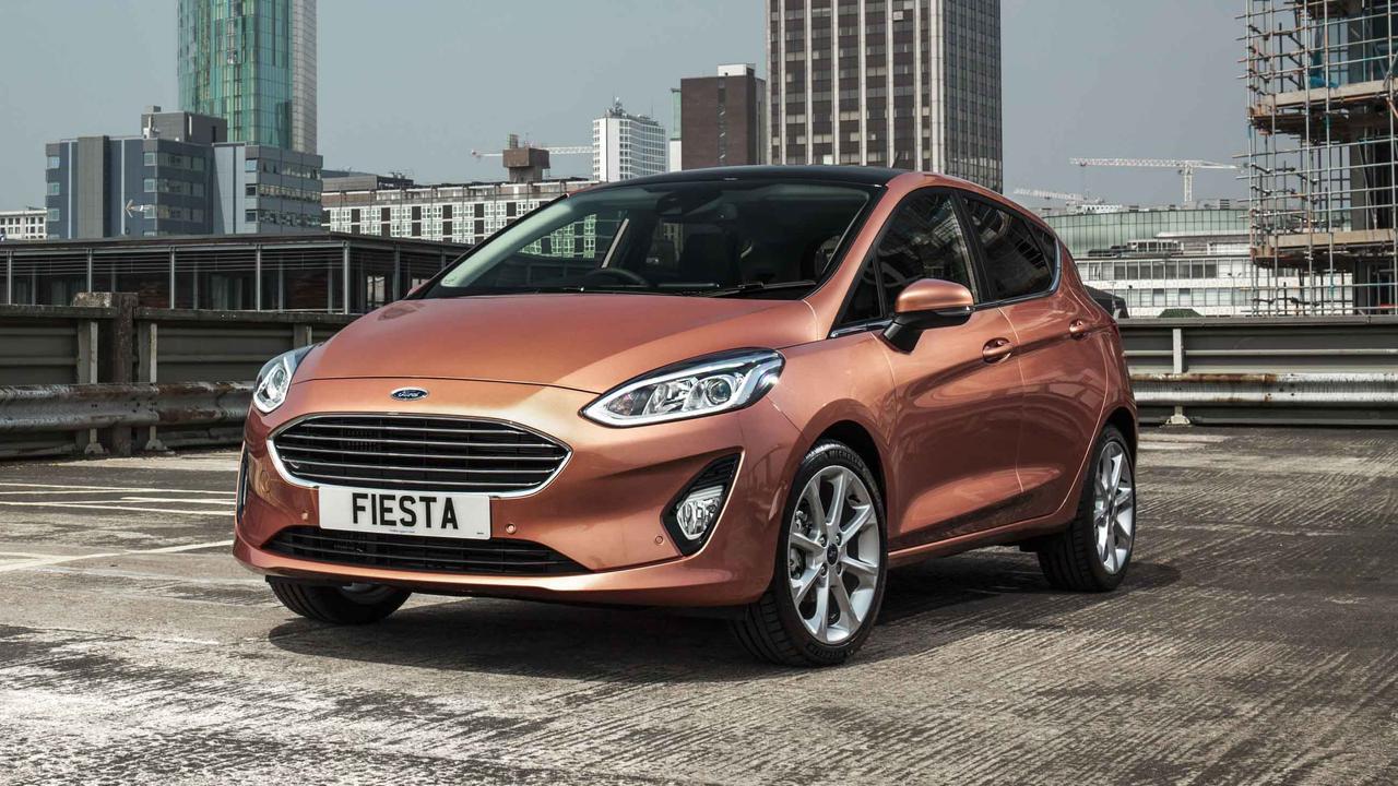 Ford Fiesta in Rose Gold