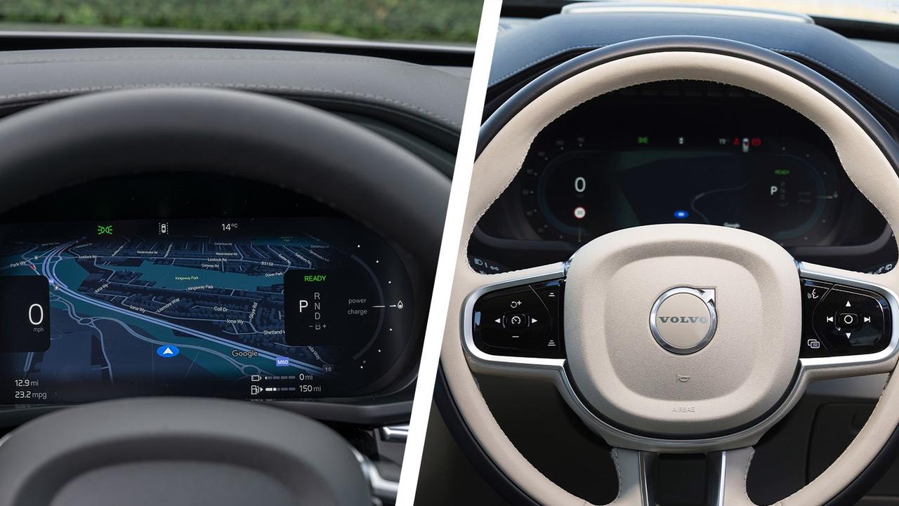 Volvo XC60 vs XC90 – driver's dials