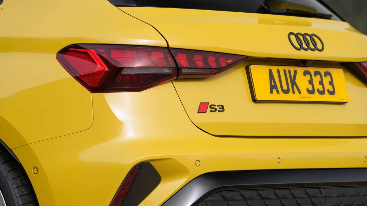 Audi S3 rear detail