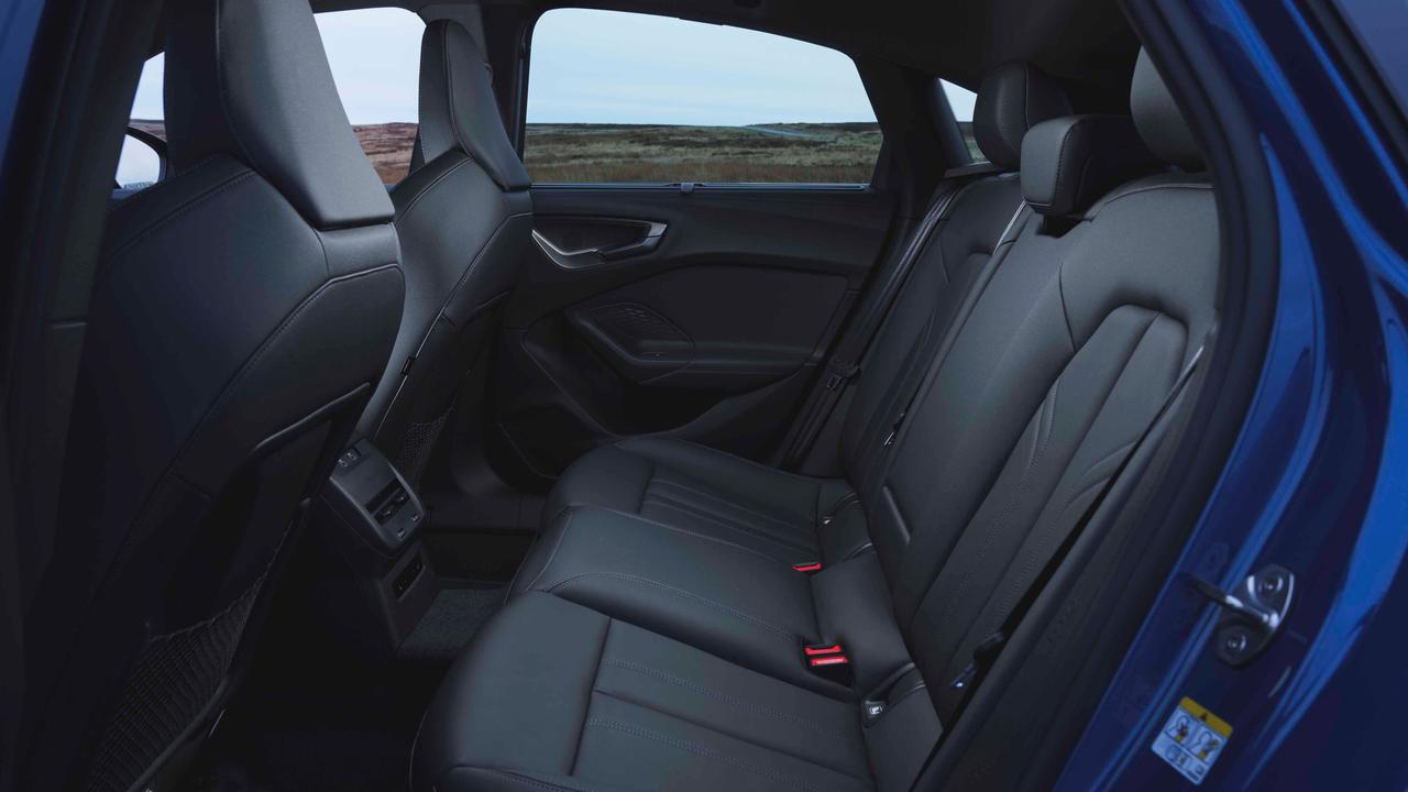 New Audi A5 rear seats