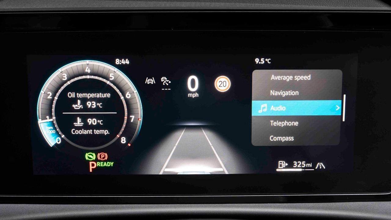 2026 VW T Roc drivers display
