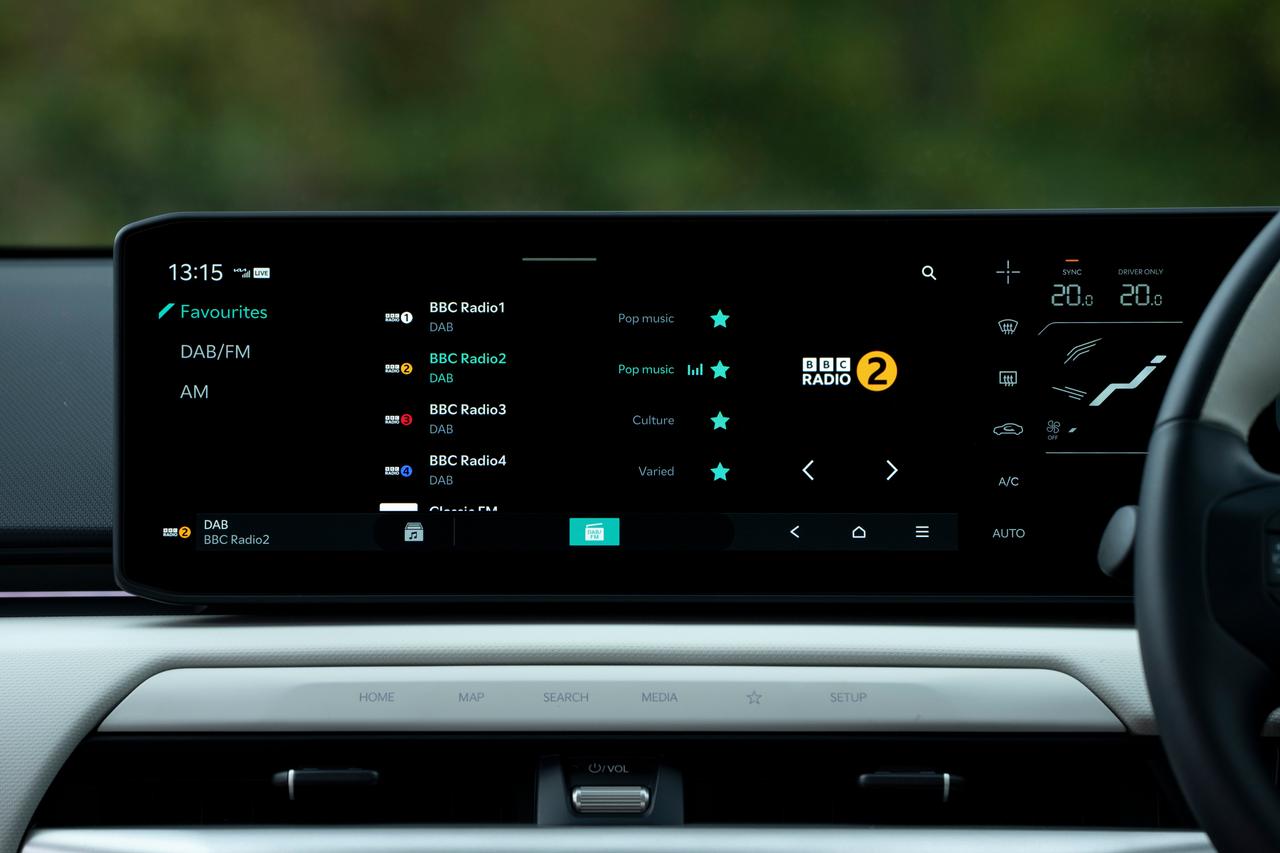 Kia EV4 infotainment