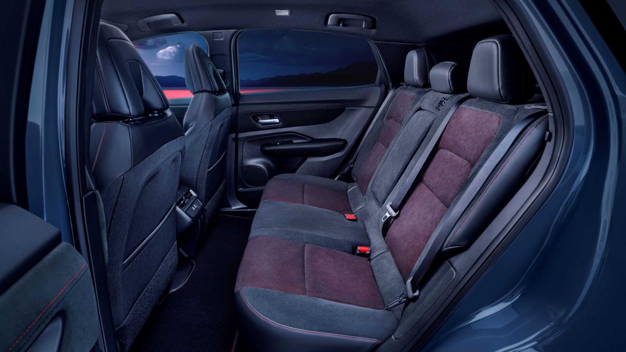 Nissan Ariya Nismo rear seats
