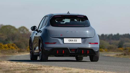 Ora 03 review rear three quarters driving