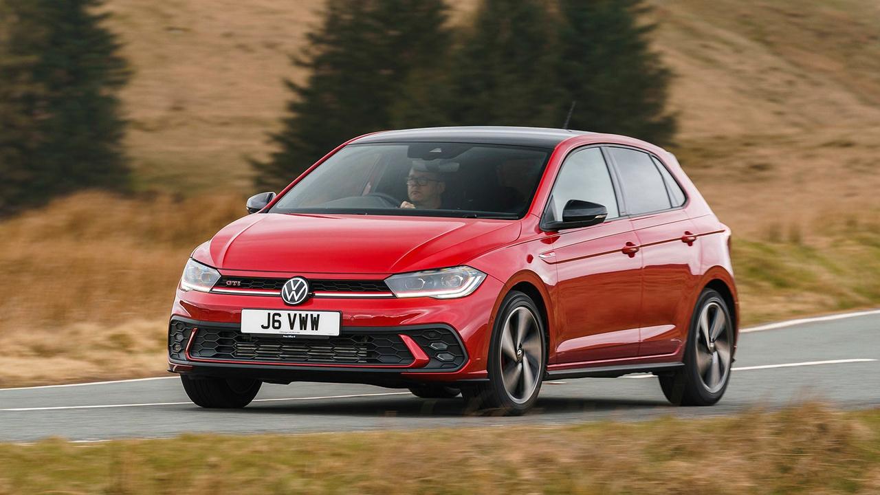 Volkswagen Polo GTI in red