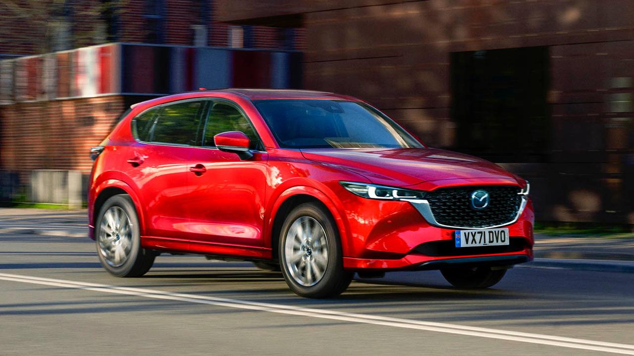 Mazda CX-5 driving