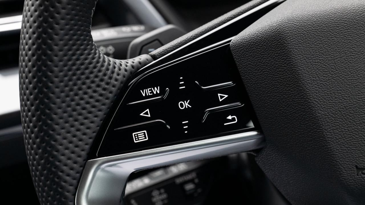 Audi Q4 steering wheel controls