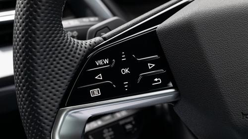 Audi Q4 steering wheel controls