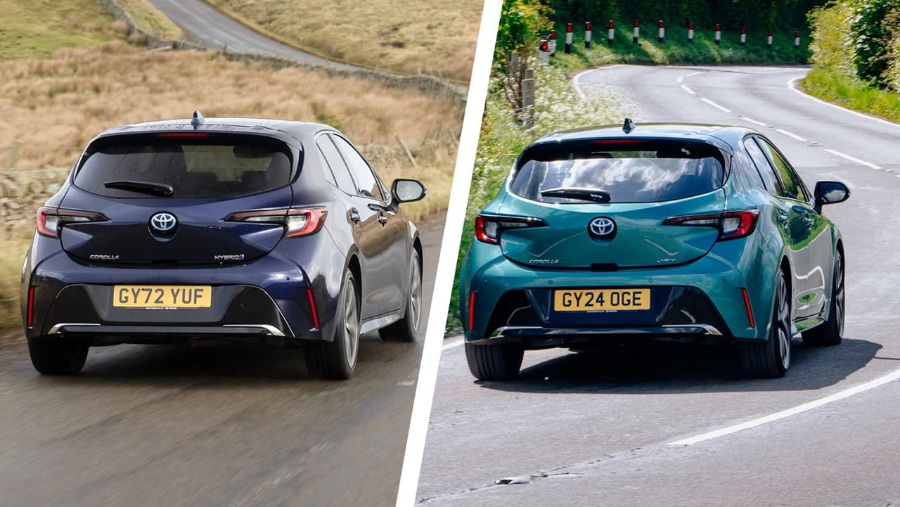 Toyota Corolla Design vs Excel rear