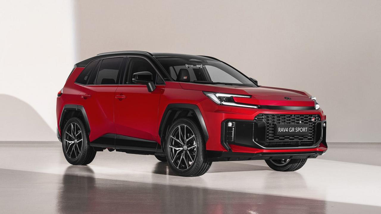 2026 Toyota RAV4 GR Sport in red