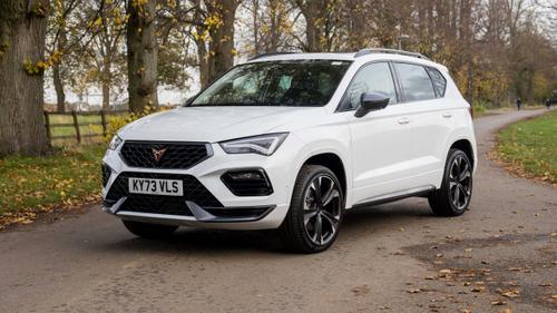 Cupra Ateca front/side view