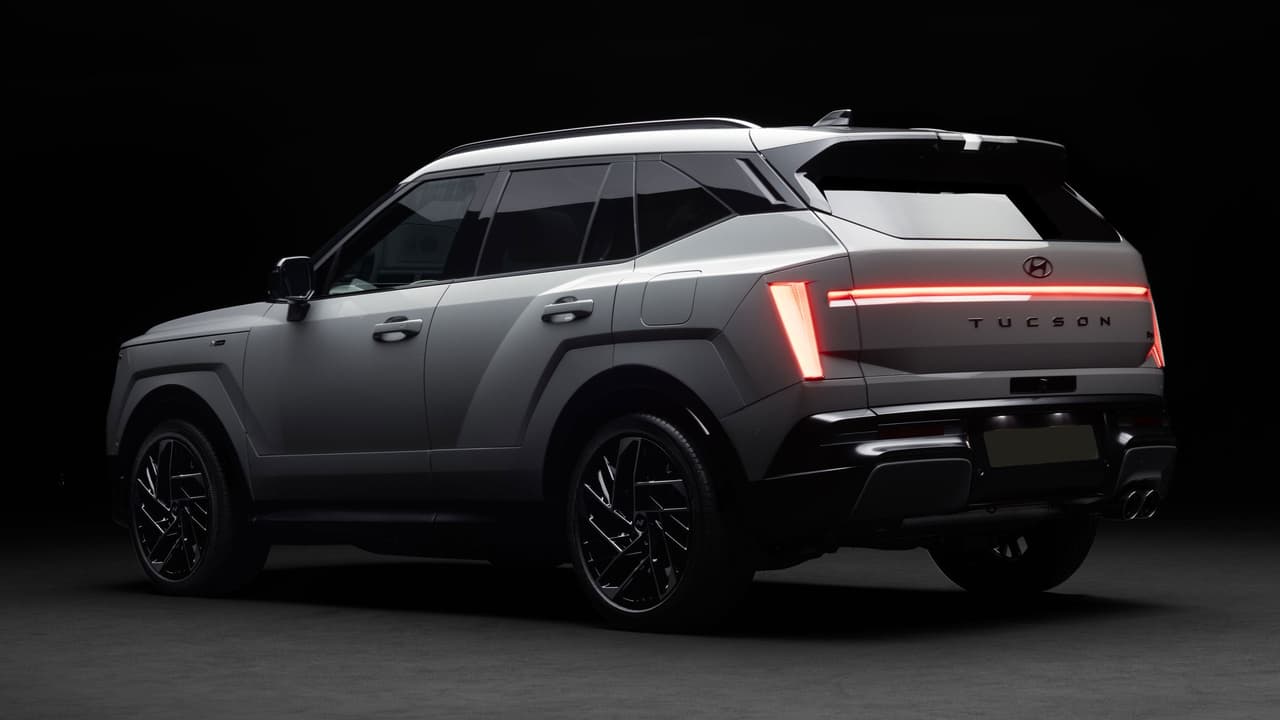 2027 Hyundai Tucson reveal rear