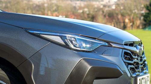 Review – Subaru Crosstrek – headlight detail