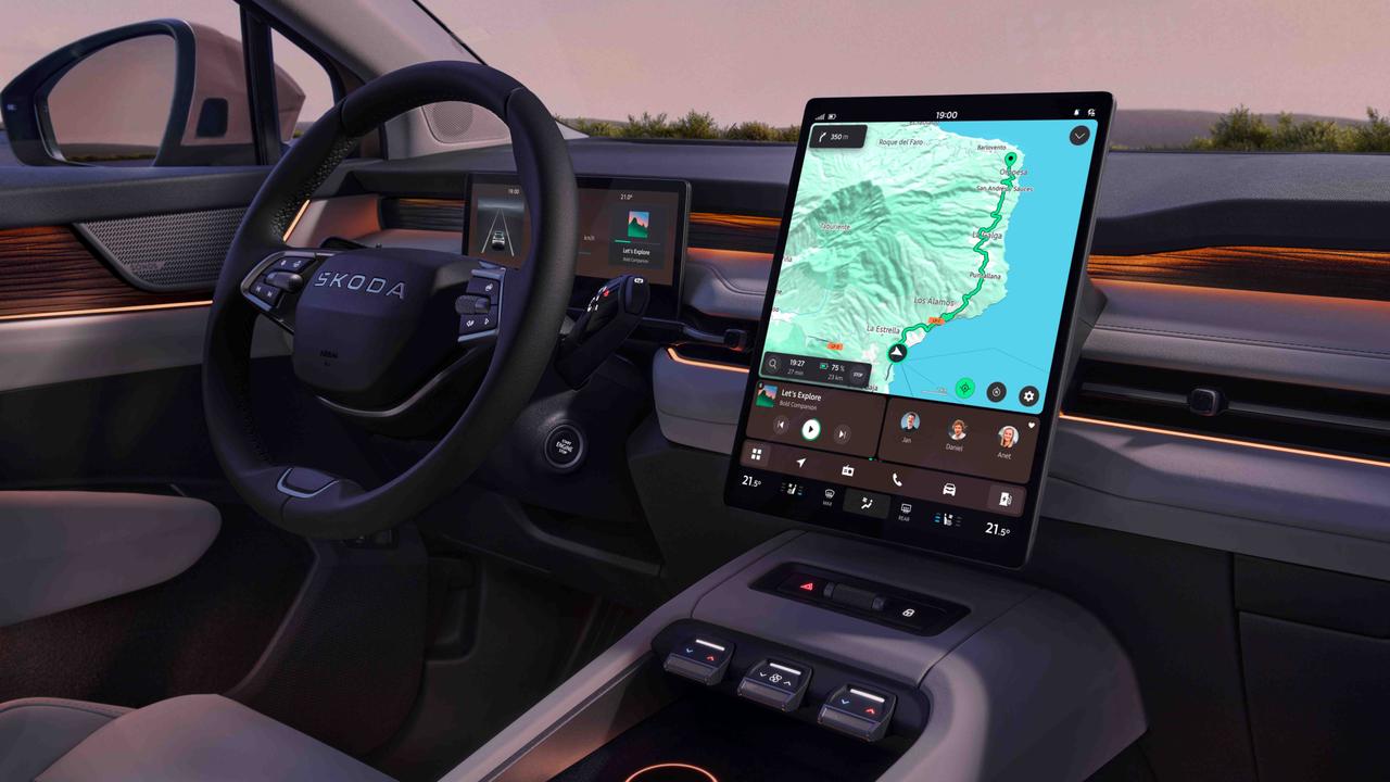 Skoda Peaq reveal interior