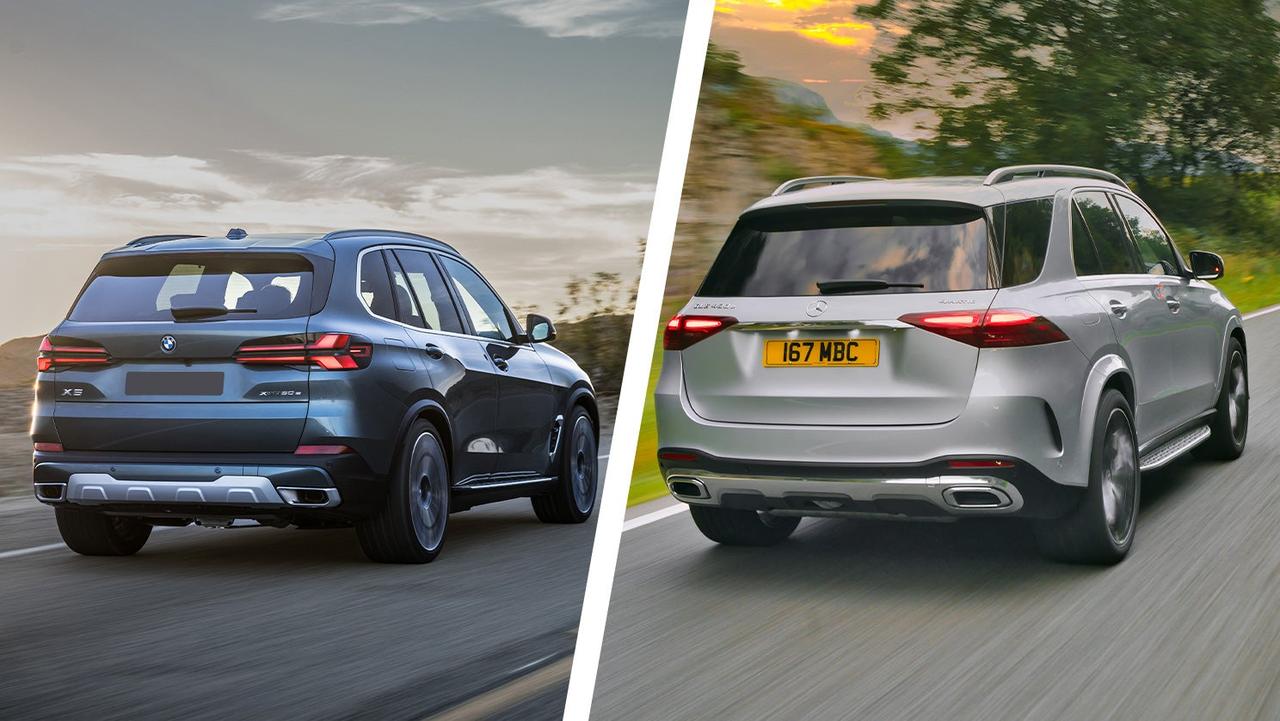 BMW X5 vs Mercedes GLE rear