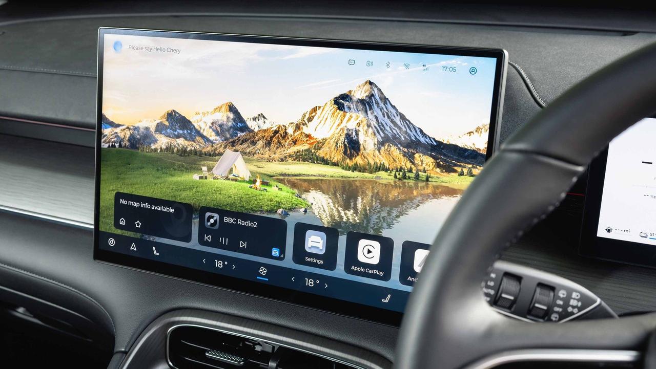 Chery Tiggo 8 touchscreen