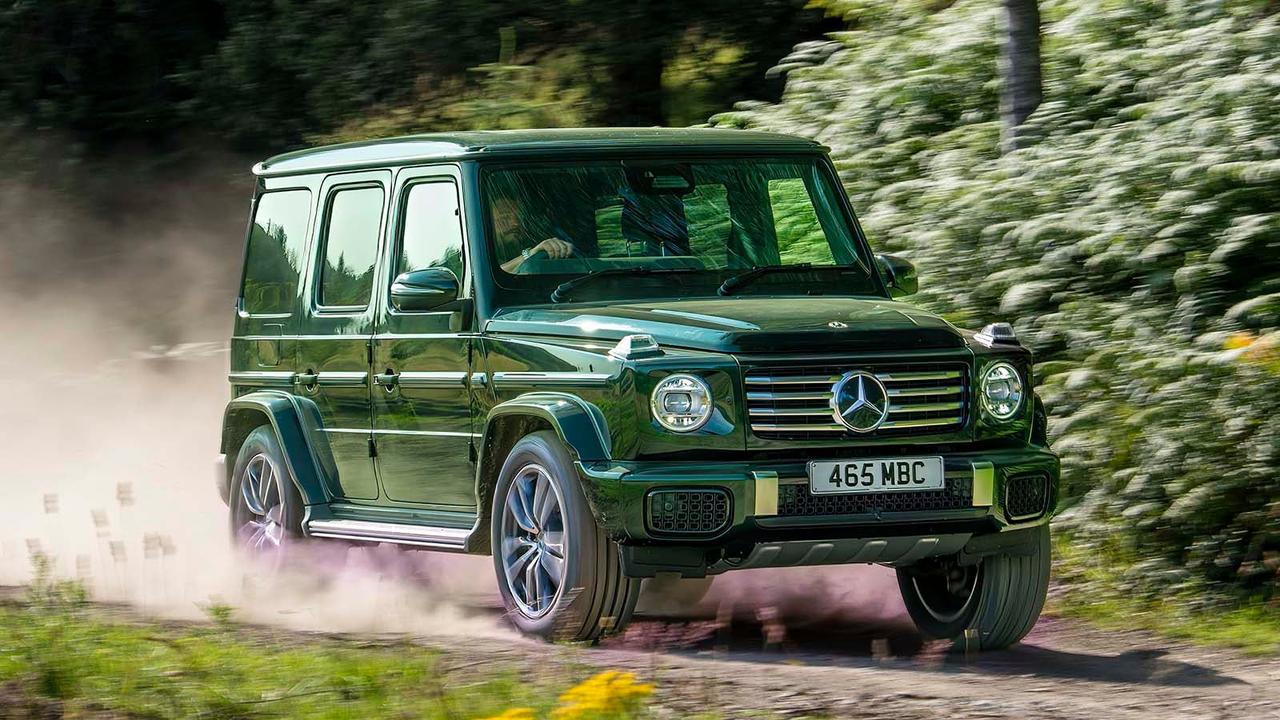 Mercedes G-Class in green