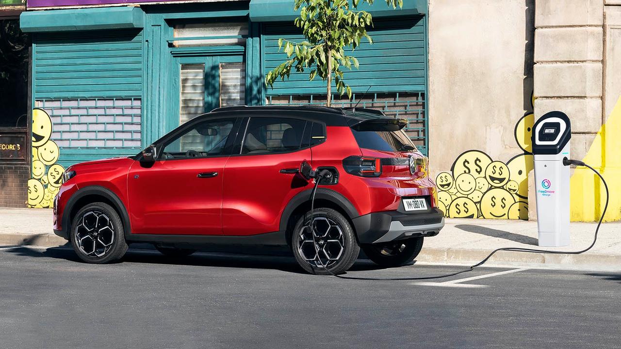 Citroen e-C3 charging