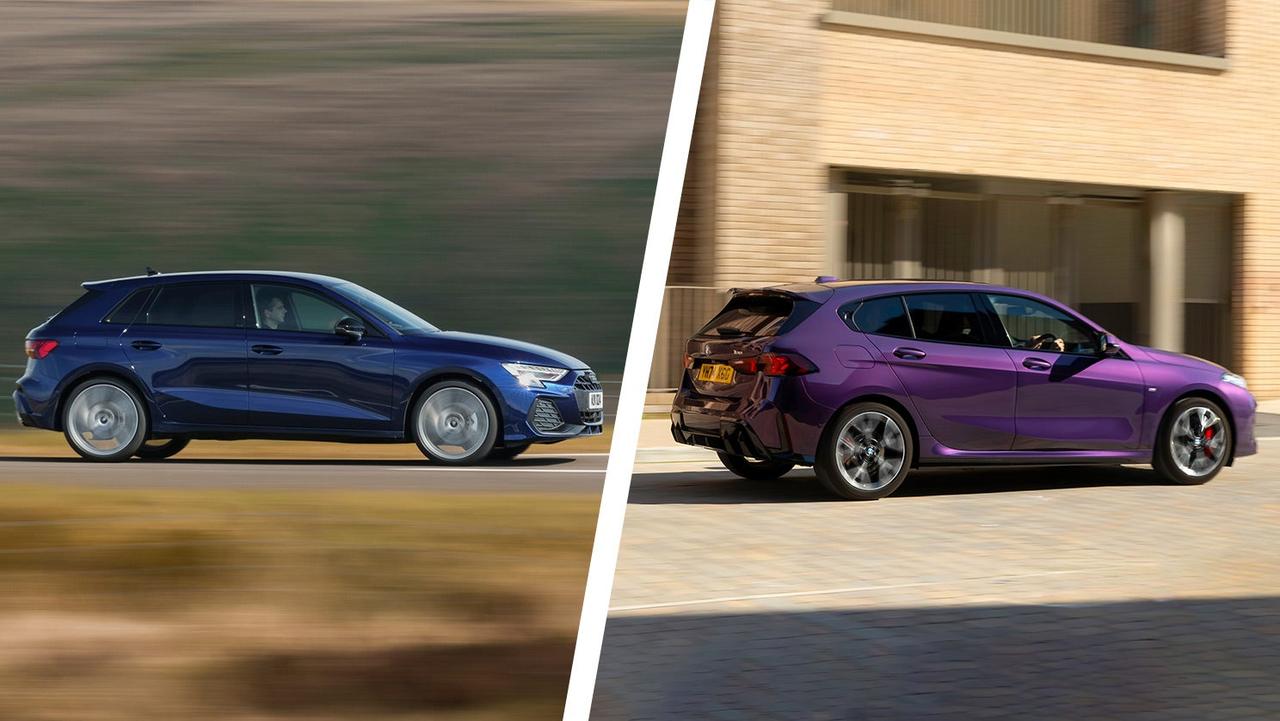 Audi A3 vs BMW 1 Series side