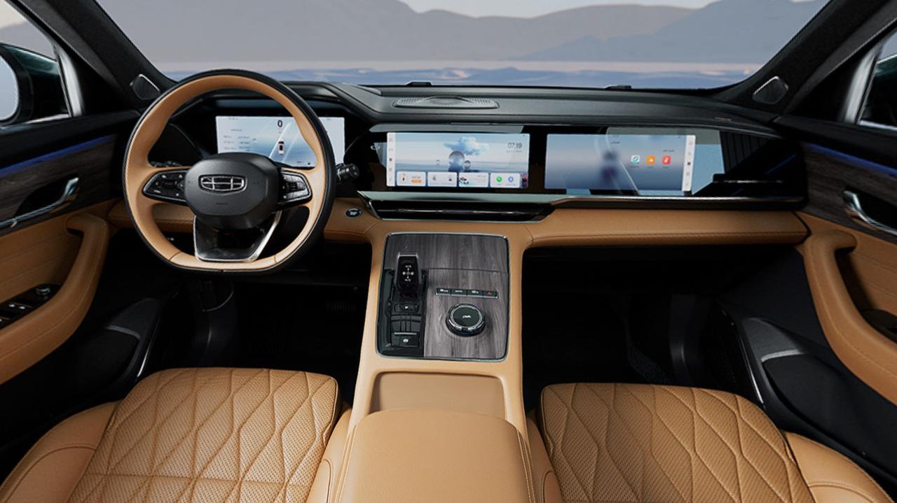 Geely Monjaro interior