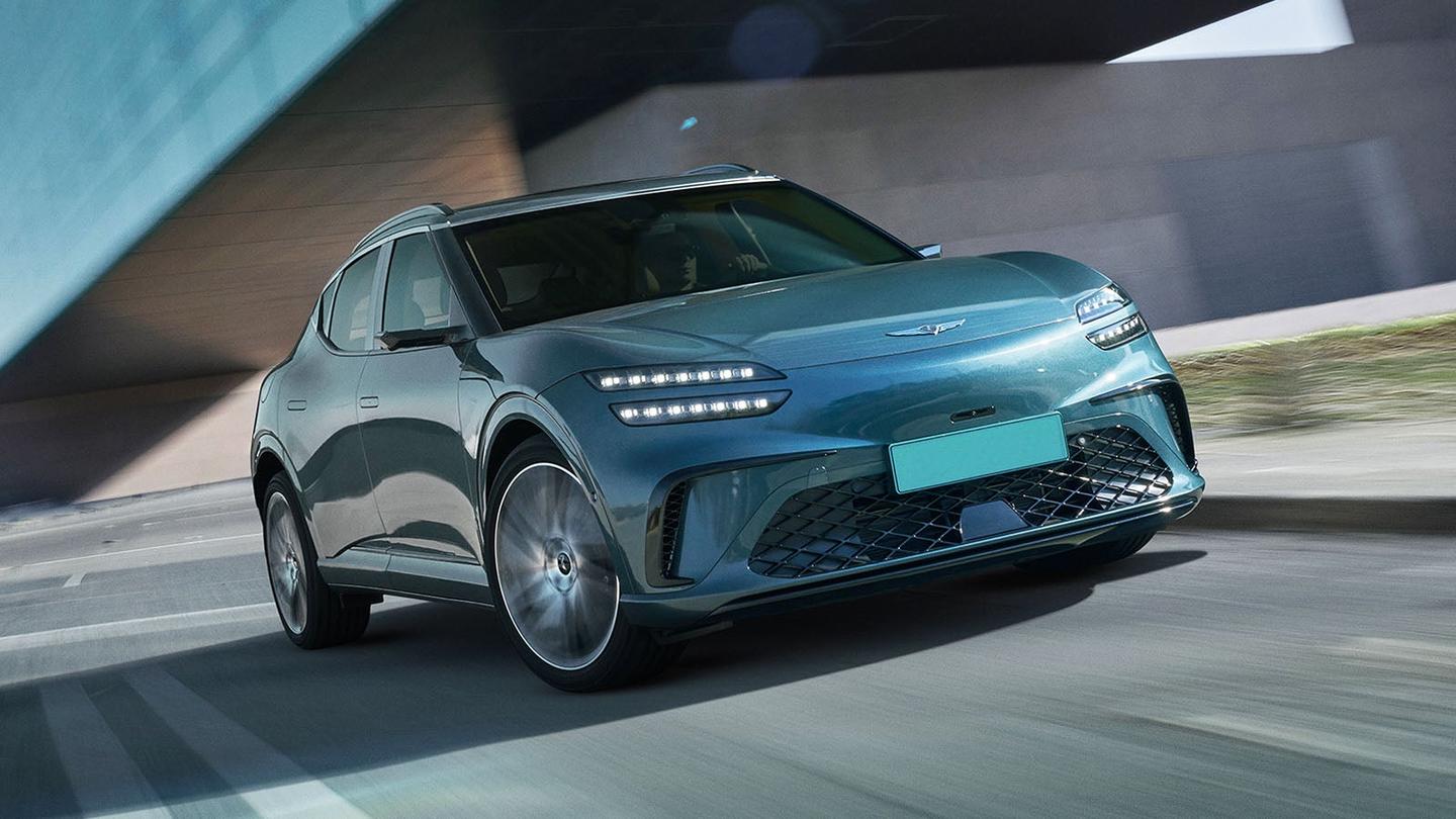 Genesis GV60 review front three quarter