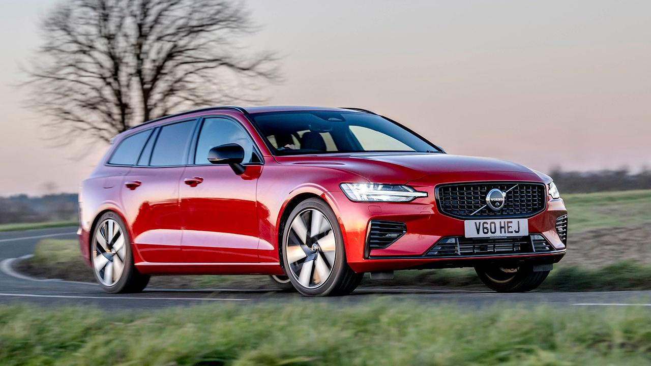 Volvo V60 in red