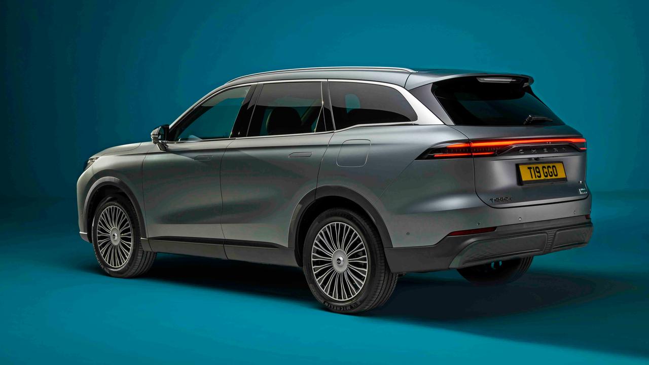 Chery Tiggo 9 reveal rear