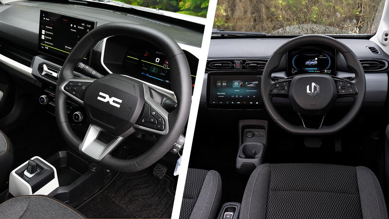 Dacia Spring vs Leapmotor T03 interior