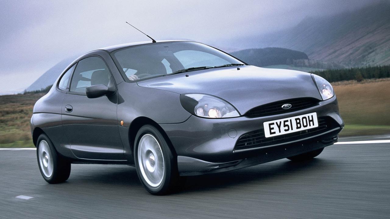 Ford Puma coupe driving