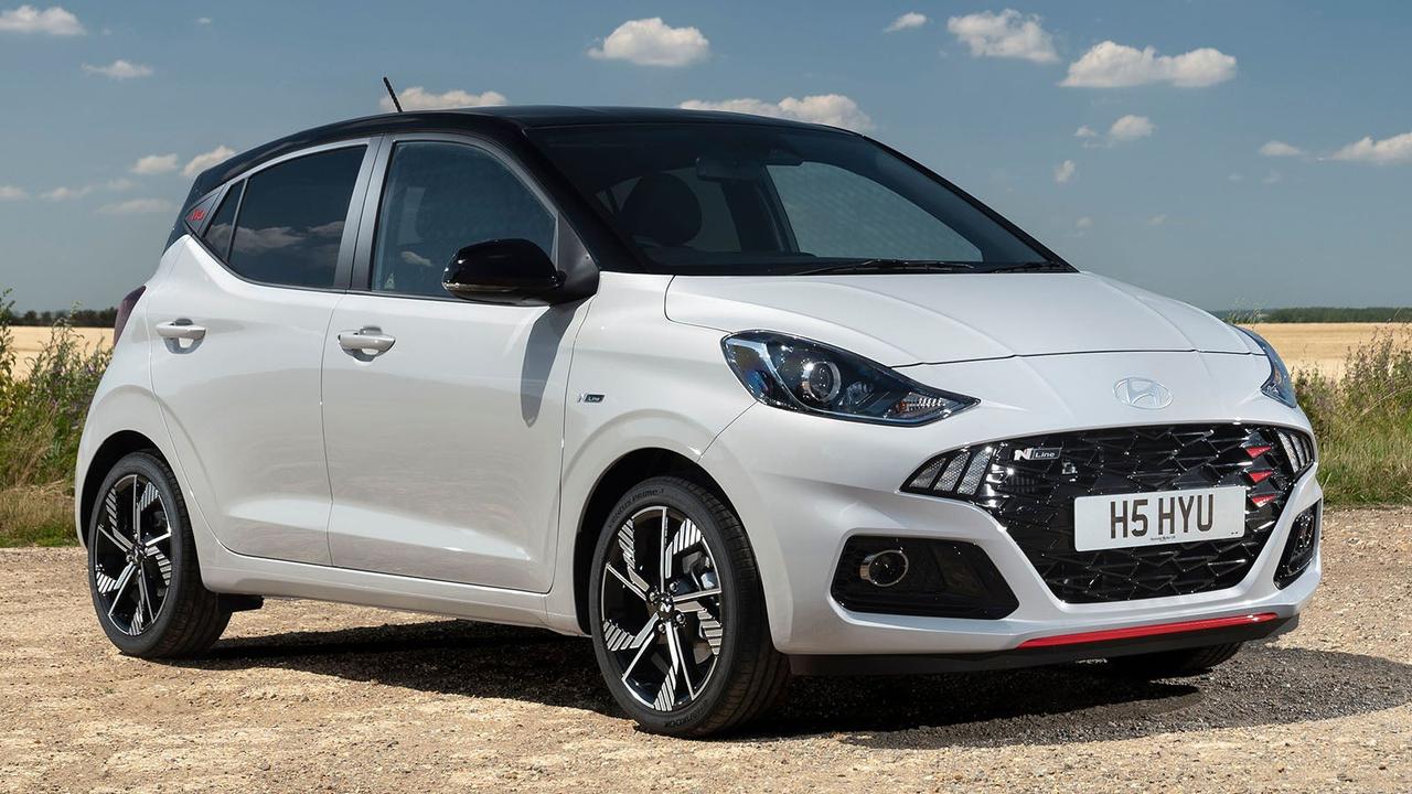 Third generation Hyundai i10 in grey