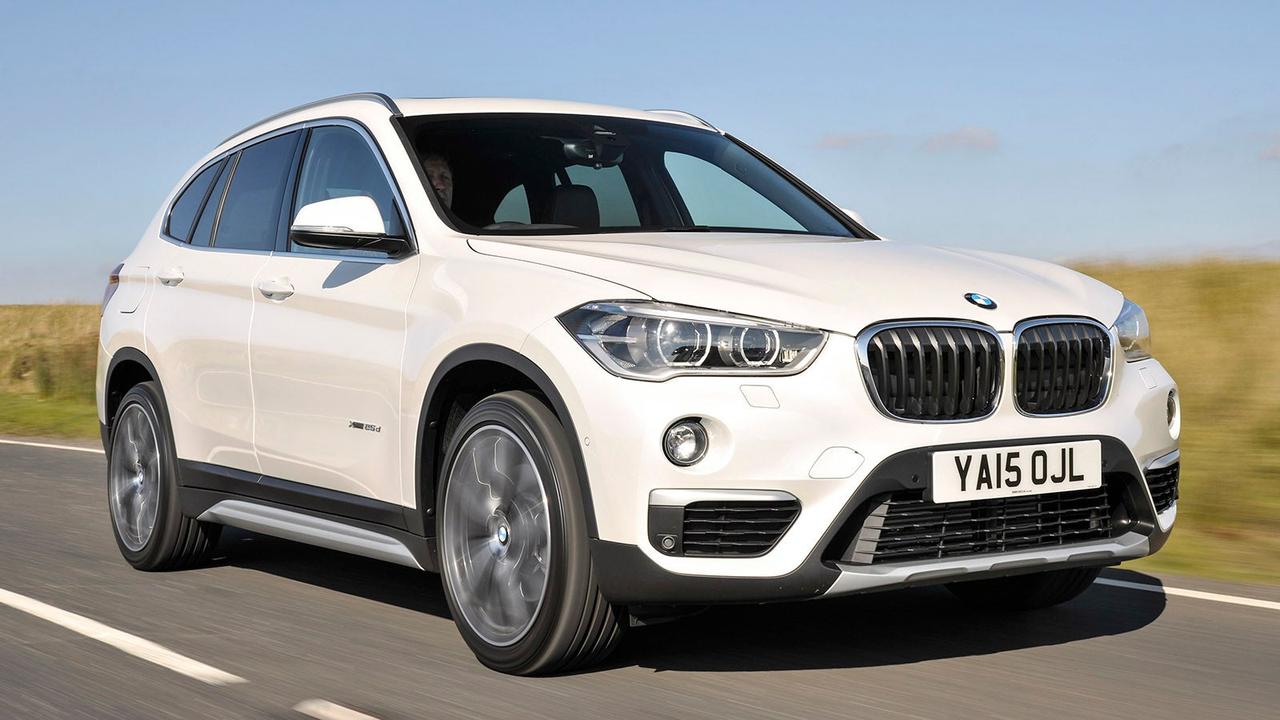 BMW X1 second-gen, white
