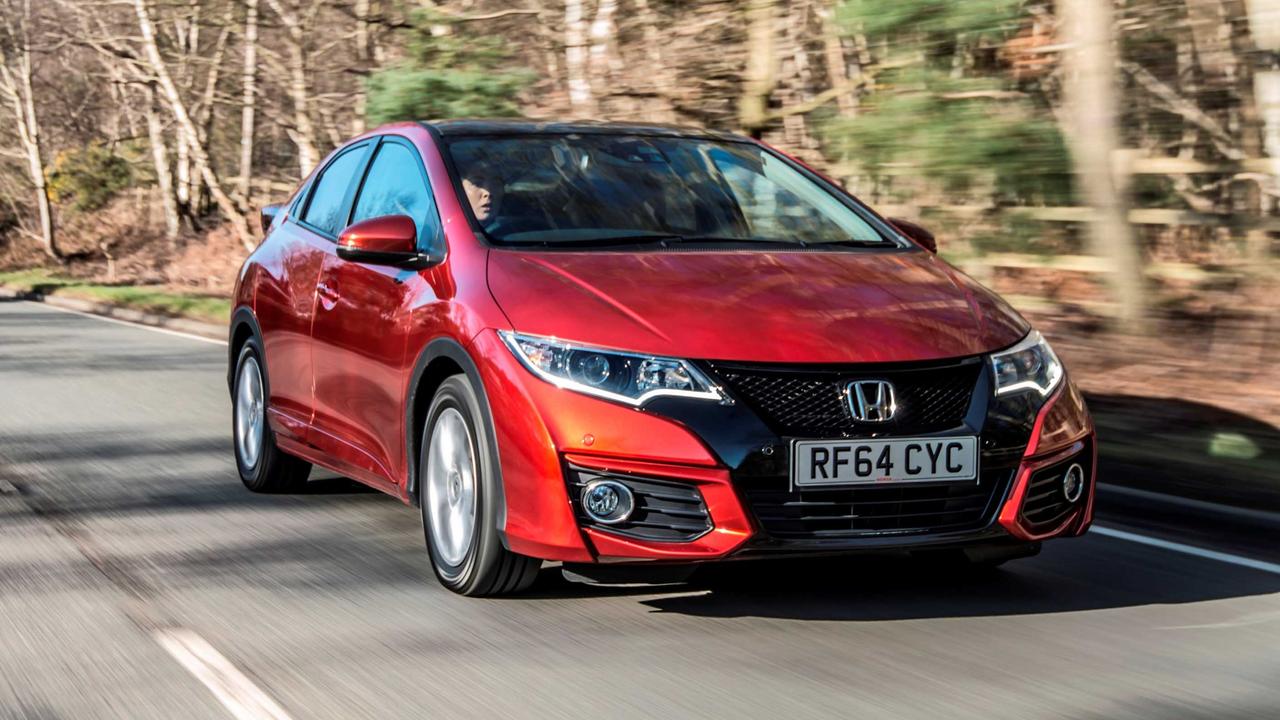 2014 Honda Civic driving