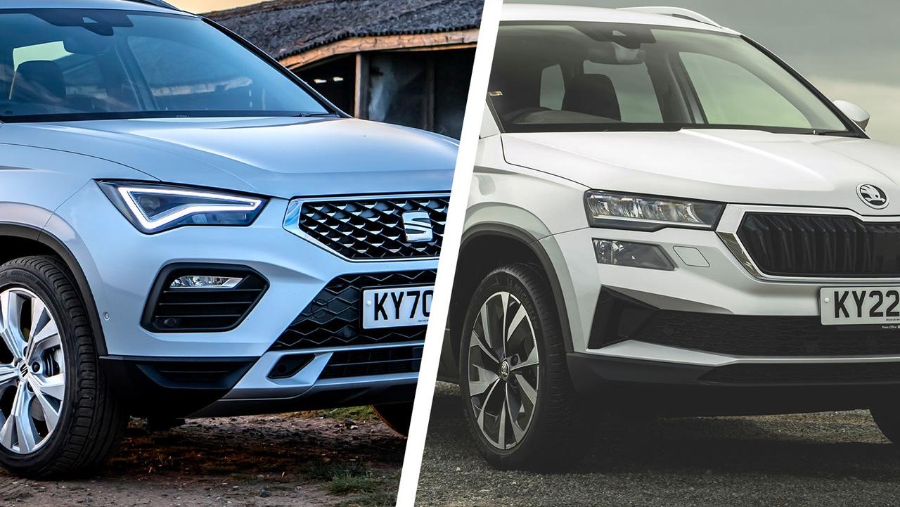SEAT Ateca vs Skoda Karoq front