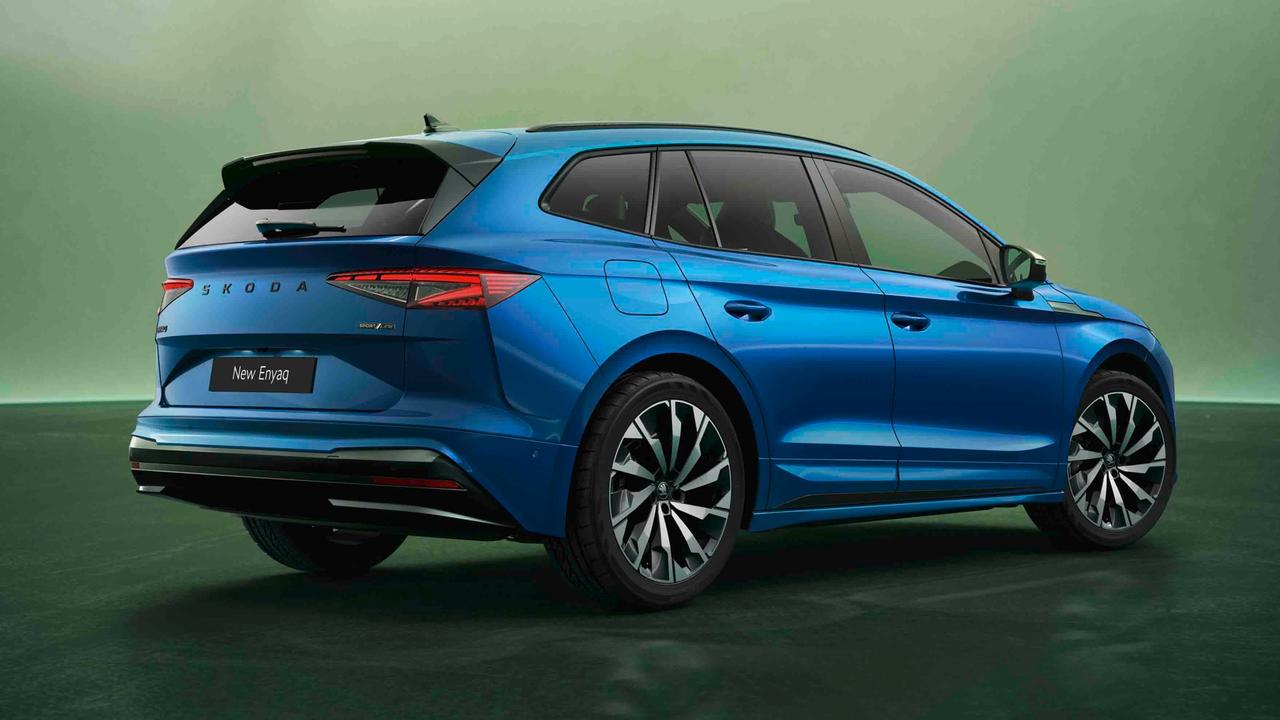2025 Skoda Enyaq Sportline rear view