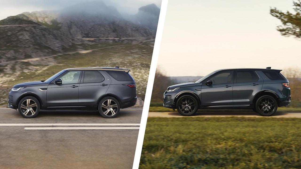 Land Rover Discovery vs Discovery Sport – side