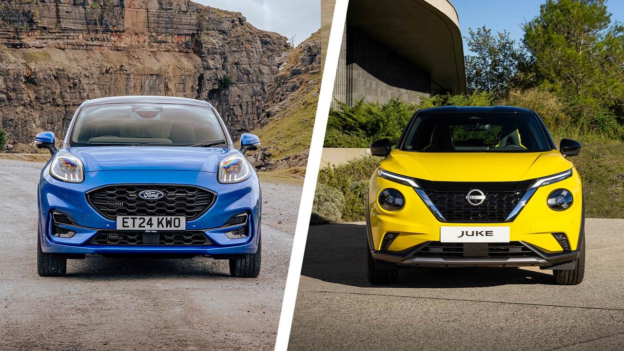 Ford Puma vs Nissan Juke – front