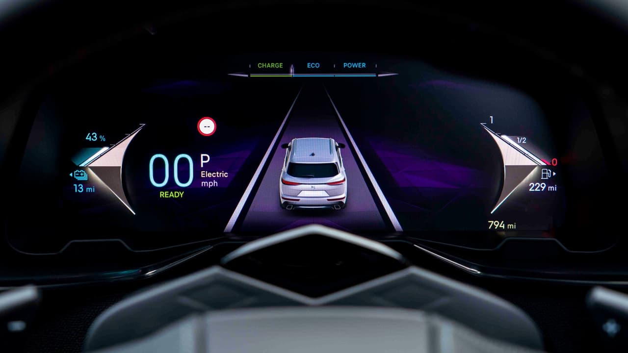 DS 7 digital dials