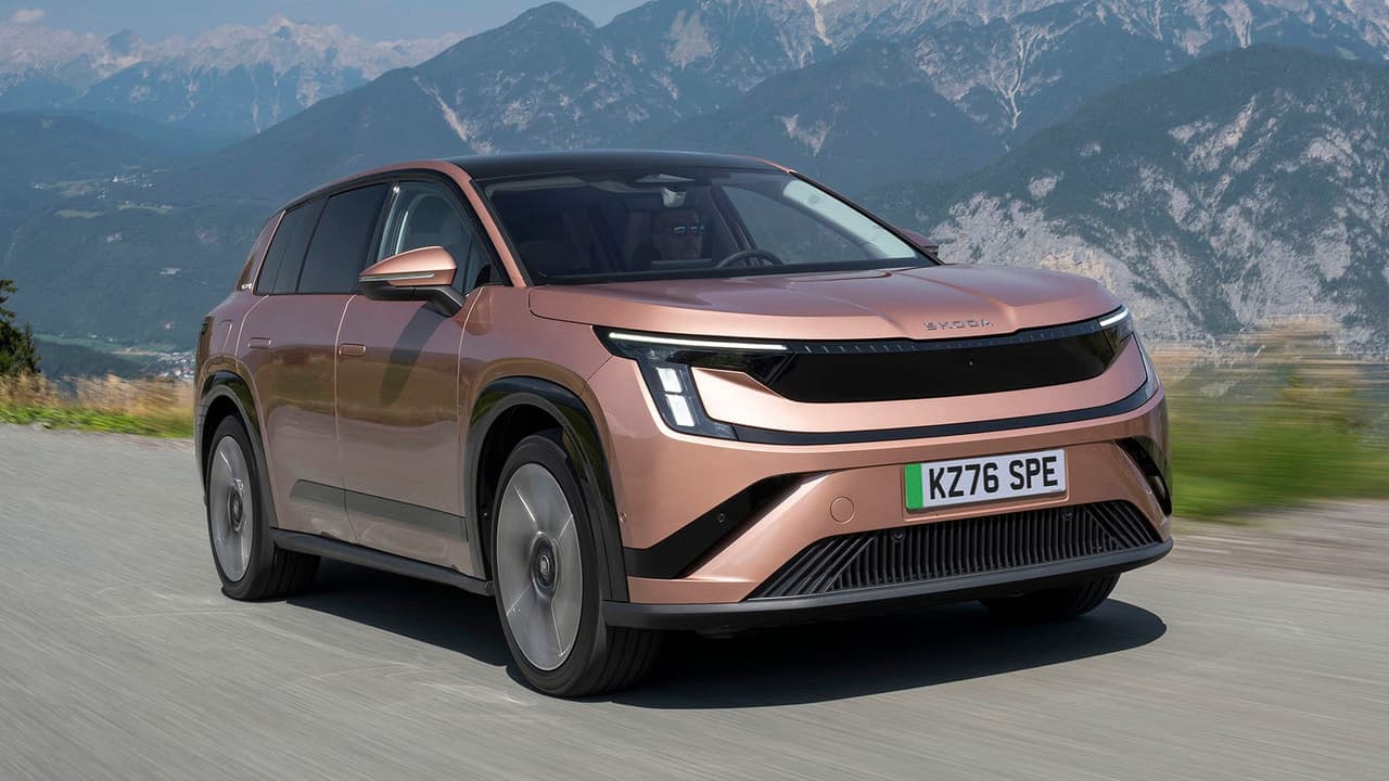 Skoda Peaq in copper