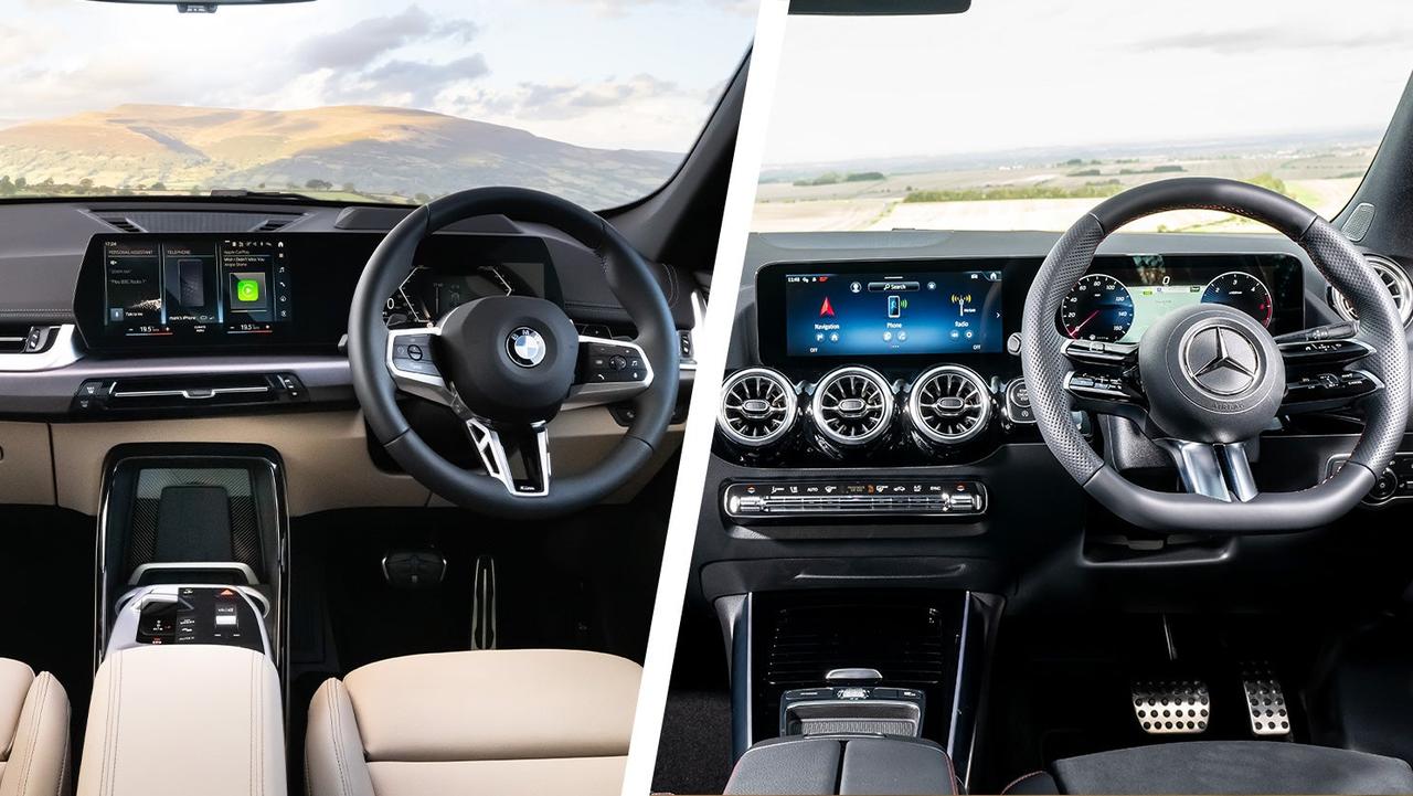 BMW X1 vs Mercedes GLA interior