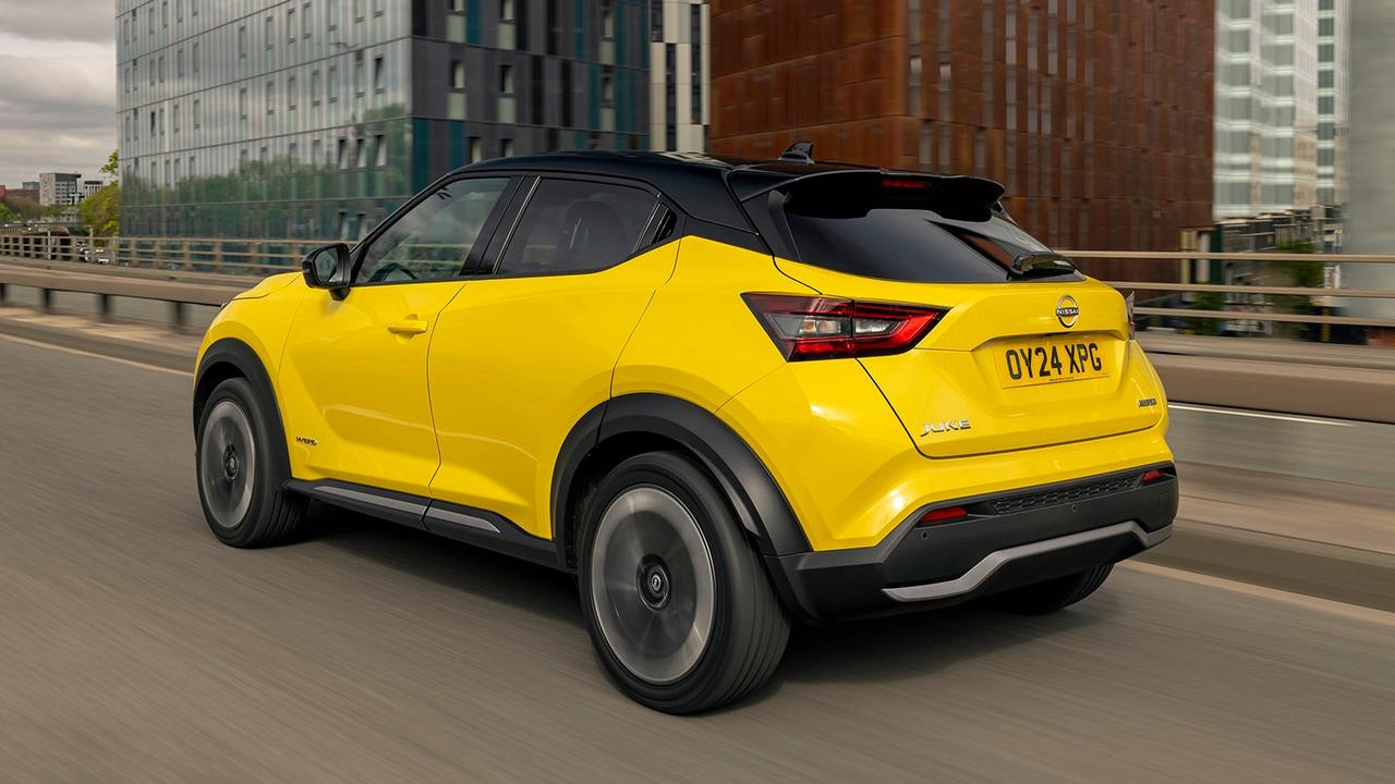 Nissan Juke rear three quarter
