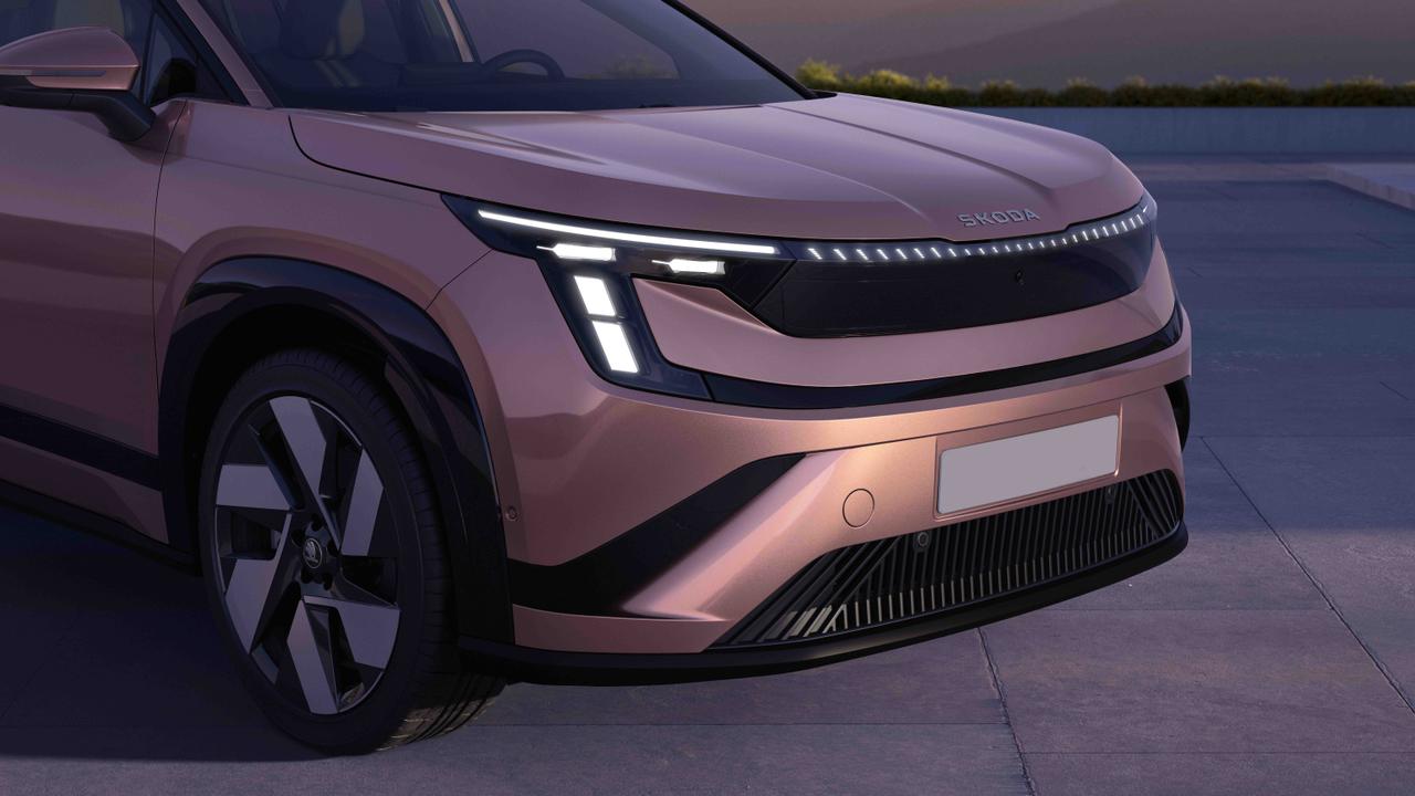 Skoda Peaq reveal front detail
